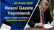 “Resmî Gazete’de Bugün: Yeni Yönetmelikler Yayımlandı”