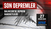 Balıkesir Sındırgı’da 27 Nisan’da Peş Peşe Deprem