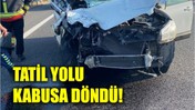 Seyir Halindeki Tıra Çarpınca... Otoyol Kan Gölüne Döndü!