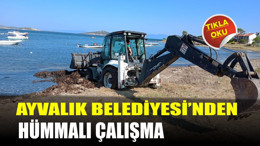 Ayvalık Belediyesi’nden Hümmalı Çalışma