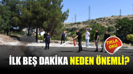 Büyükşehir’den Personele Yangın Eğitimi