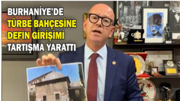Burhaniye’de Türbe Bahçesine Defin Girişimi Tartışma Yarattı