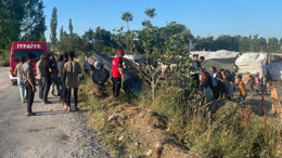 Yaralı Sürücü Aracından Kendi Çıktı! İvrindi’de Trafik kazası