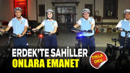 Erdek Sahillerinde Martı Timleri Görev Başında
