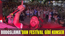 Burhaniye'de Festivalin Ritmi Bodoslama ile Yükseldi