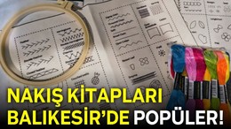 Hobi Arayışına Balıkesirlilerden Çözüm: Nakış Kitabı