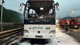 Anadolu Otoyolu'nda İstanbul istikameti ulaşıma kapandı