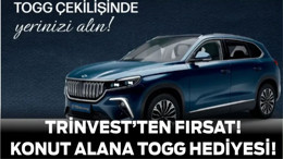 TRinvest’ten Fırsat! Konut Alana TOGG Hediyesi!
