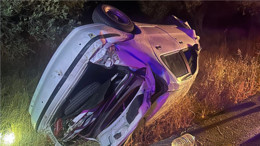 Burhaniye'de Otomobil Zeytin Tarlasına Savruldu: 2 Yaralı