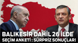 26 İlde Seçim Anketi Yapıldı: 2025’in En Sürpriz Anketi