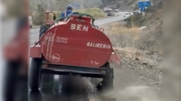 Patlak Lastikle Bursa’ya Su Ulaştıran Vefalı Balıkesir