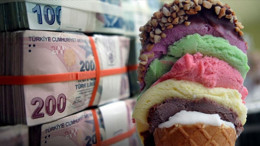 Bu banka dondurmacı oluyor