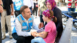 Başkan Akın’dan Yakın Kart sahibi depremzedelere önemli destek