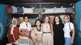 Ayvalık’ta Kadın Emeği Çarşısı’na yoğun ilgi