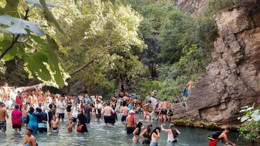 Doğaseverlerin Gözdesi: Altınoluk Şahindere Doldu Taştı