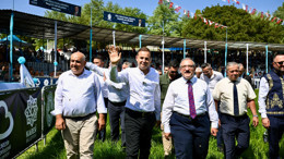 Ahmet Akın’dan Kurtdereli Er Meydanı’na yeni tribün