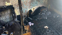 Erdek’te ev yangını kısa sürede söndürüldü