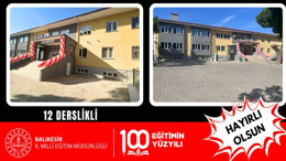 Erdek Avukat Hasan Tozun İlkokulu Yeni Binasında Eğitime Başladı