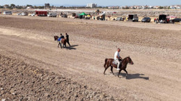 Ayvalık’ta 1. Rahvan At Yarışları Düzenlendi