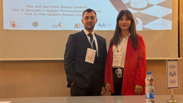 BAÜN akademisyenlerine uluslararası “En İyi Bildiri” ödülü