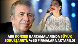 MASAK Raporu: ABB Konser Harcamalarında Usulsüzlük İddiası