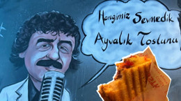 Ayvalık'ta Sanatçılarla Tost Reklamı