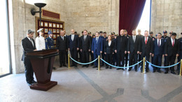 Balıkesir İtfaiyesinden Anıtkabir ziyareti