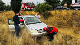 Sürücü Kepsut Yolunda Ölümden Döndü