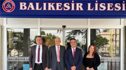 Rona Yırcalı’dan Balıkesir Lisesi’ne Ziyaret
