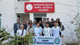 Havran MYO Öğrencilerinden Anlamlı Ziyaret