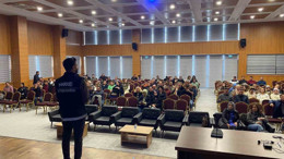 Güvenlik görevlilerine KAAN projesi çerçevesinde eğitim verildi