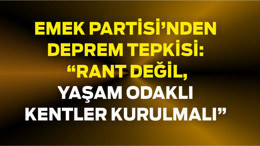 “Rant Değil, Yaşam Odaklı Kentler Kurulmalı”