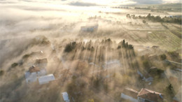 Marmara’yı Saran Sis Büyüledi: Tekirdağ’dan Görüntüler Kartpostallıktı