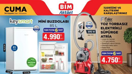 BİM'e Bu Hafta 4.990 TL'ye Keysmart Mini Buzdolabı Geliyor!