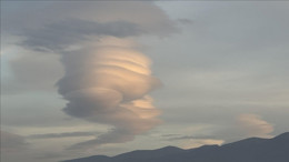 Bursa Semalarında Mercek Bulutu Görüldü