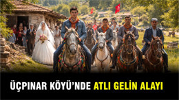 Balıkesir'de Atlar Gelin Alayında