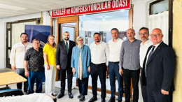 Belgin Uygur Balıkesir Esnaf Oda Başkanlarına Ziyaret Gerçekleştirdi
