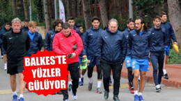 Balıkesirspor'da yüzler gülüyor