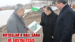 Hotaşlar'a Halı Saha ve Sosyal Tesis
