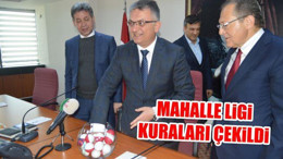 Mahalle Ligi Kuraları Çekildi