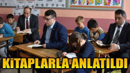 Kitaplarla anlatıldı