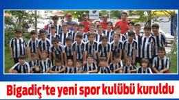 Bigadiç'te yeni spor kulübü kuruldu
