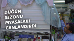 Düğün sezonu piyasaları canlandırdı