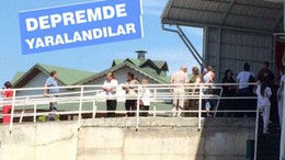 DEPREMDE YARALANDILAR