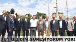 BEN GELDİM GÜREŞİYORUM YOK!
