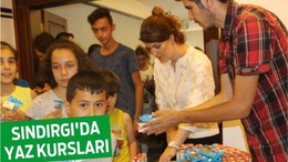 SINDIRGI’DA YAZ KURSLARI