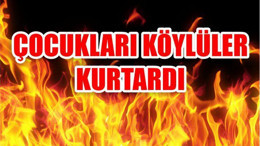 Mahsur Kalan Çocukları Köylüler Kurtardı