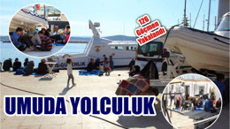 Ayvalık’ta 126 Göçmen Yakalandı