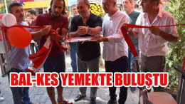 BAL-KES YEMEKTE BULUŞTU