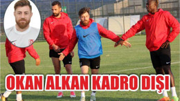 Balıkesirspor'da Okan Alkan Kadro Dışı